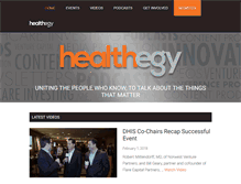 Tablet Screenshot of healthegy.com